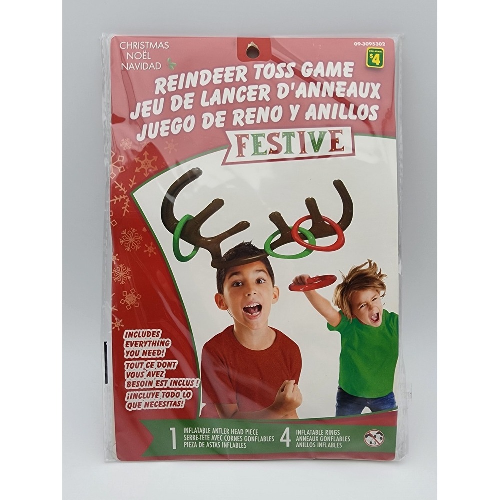 Reindeer Toss Game Holiday‎ Christmas Fun Festive